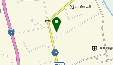 青森みちのく銀行二戸支店の地図画像