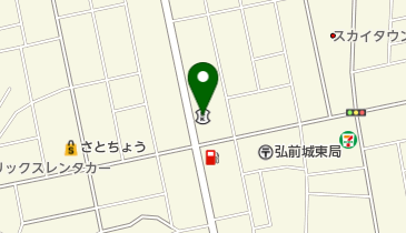 青い森信用金庫城東支店の地図画像