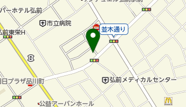 東奥信用金庫大町支店の地図画像