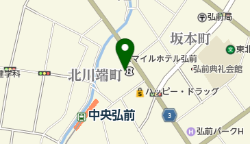 東奥信用金庫本店の地図画像