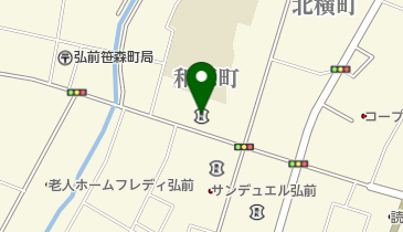 東奥信用金庫和徳支店の地図画像