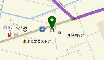 青い森信用金庫八戸駅通支店の地図画像