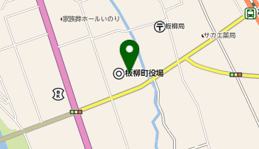 青い森信用金庫板柳出張所の地図画像