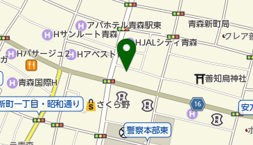 みずほ銀行青森支店の地図画像