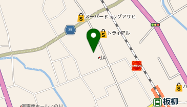 JA津軽みらい板柳支店の地図画像