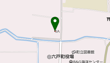 JAおいらせ六戸支店の地図画像