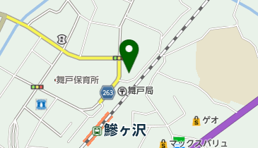JAつがるにしきたつがる白神支店の地図画像