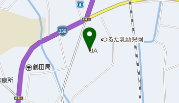 JAつがるにしきた鶴翔支店の地図画像