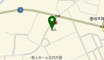 JAつがる弘前岩木支店の地図画像