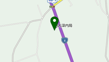 JA十和田おいらせ大深内支店の地図画像