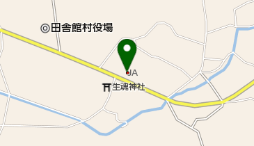 JA津軽みらい田舎館支店の地図画像