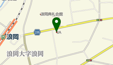 JA青森浪岡支店の地図画像