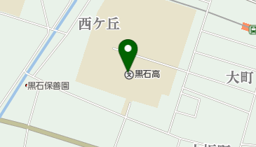 青森県立黒石高校の地図画像