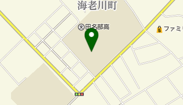 青森県立田名部高校の地図画像