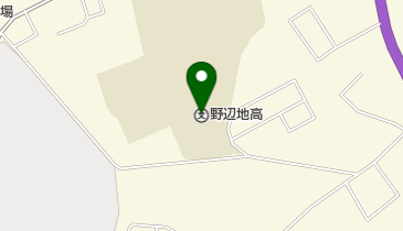 青森県立野辺地高校の地図画像