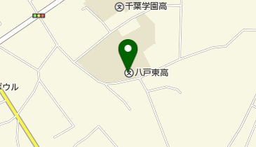 青森県立八戸東高校の地図画像