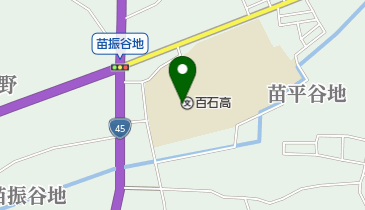 青森県立百石高校の地図画像