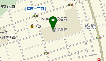 青森県立北斗高校の地図画像