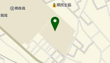 青森市立筒井中学校の地図画像