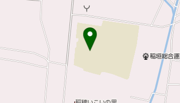 つがる市立稲垣中学校の地図画像