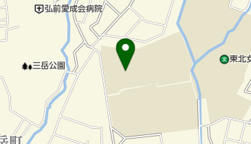 国立弘前大学教育学部附属中学校の地図画像