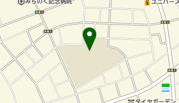 八戸市立小中野中学校の地図画像