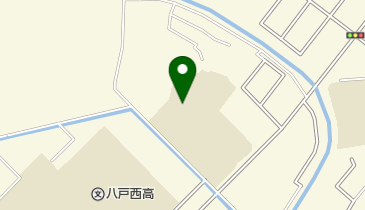 八戸市立三条中学校の地図画像