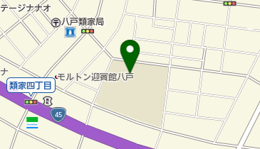 八戸市立第三中学校の地図画像