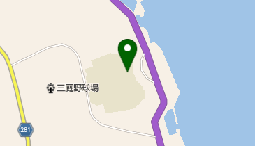 外ケ浜町立三厩中学校の地図画像