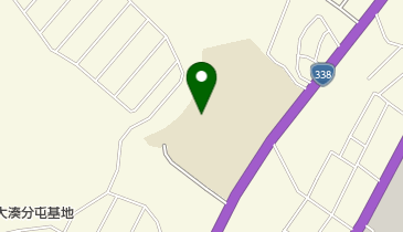 むつ市立大湊中学校の地図画像