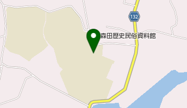 つがる市立森田中学校の地図画像