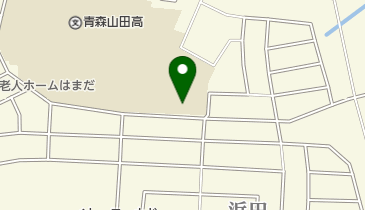 私立青森山田中学校の地図画像