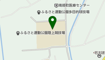 南部町立名川中学校の地図画像