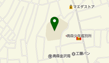青森市立甲田小学校の地図画像