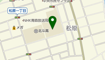青森市立堤小学校の地図画像