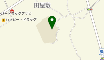 青森市立浜館小学校の地図画像