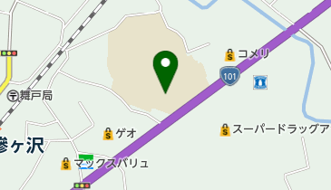 鯵ケ沢町立舞戸小学校の地図画像
