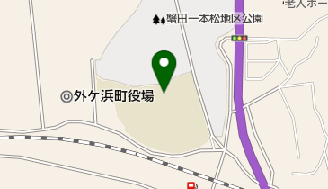 外ケ浜町立蟹田小学校の地図画像