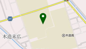 つがる市立向陽小学校の地図画像