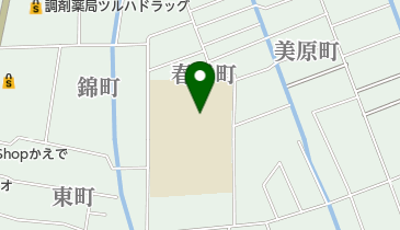 黒石市立黒石東小学校の地図画像