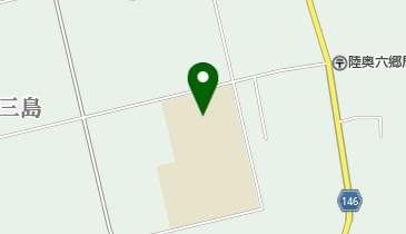 黒石市立六郷小学校の地図画像