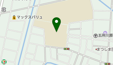 五所川原市立中央小学校の地図画像