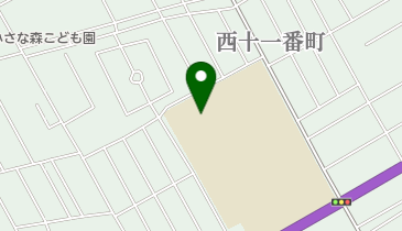 十和田市立北園小学校の地図画像