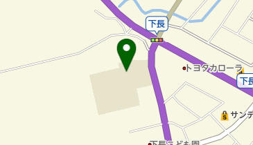 八戸市立下長小学校の地図画像