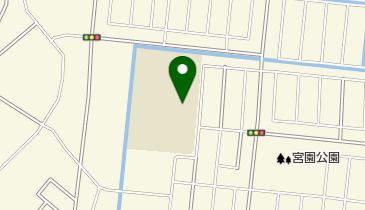 弘前市立北小学校の地図画像