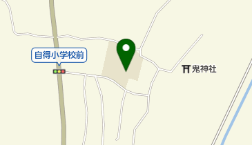 弘前市立自得小学校の地図画像