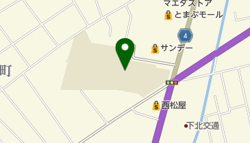 むつ市立苫生小学校の地図画像