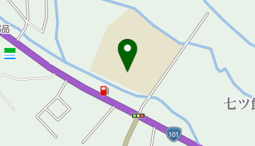 五所川原市立三輪小学校の地図画像