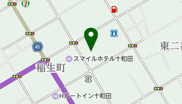 十和田カトリック幼稚園の地図画像