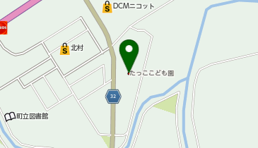 幼保連携型認定こども園たっここども園の地図画像